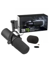 Shure SM7B Microfono Dinamico Professionale | Studio Podcast Broadcast Mic