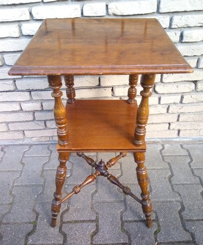 Tavolino legno noce - tavolino,