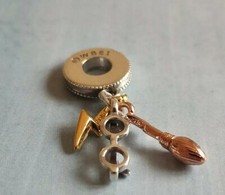 Charm "Nimbus" - compatibile Harry Potter  **Foto Reali dell'oggetto**