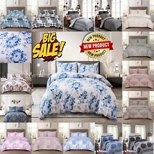 4 pezzi copripiumone trapunta cotone ricco set completo biancheria da letto lenzuola adattate federe