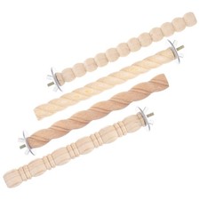  4 Pcs Trespolo Pappagalli Per Gabbia Giocattolo in Uccelli Giocattoli Gabbie