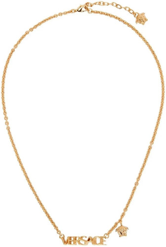 Collana versace oro logo - versace,