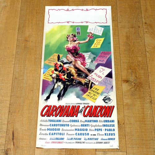 Carovana canzoni locandina - di,