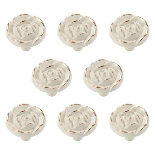 Pezzi pomelli antichi fiori - pomelli,