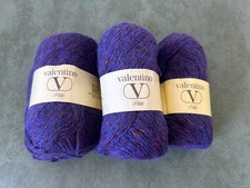 Filato misto lana mohair viola