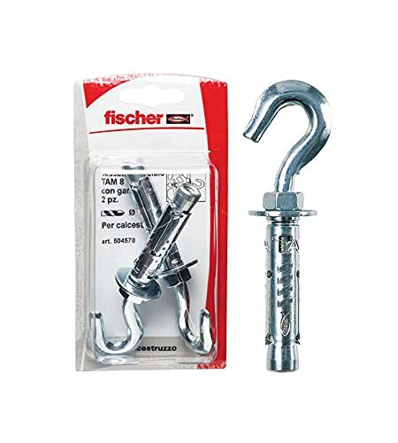 Fischer tasselli acciaio m - acciaio,