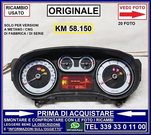 Quadro strumenti conta solo - conta, km