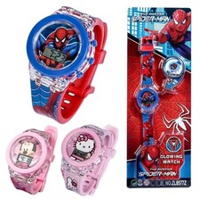 Watch Child Spiderman Hello Kitty Cartoon Toy School Funny 36mm Digital