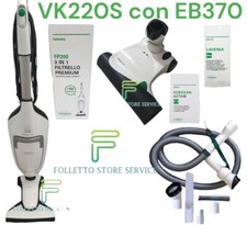 VORWERK FOLLETTO VK220S BATTITORE EB370 TAPPETI MATERASSI SACCHETTI ORIGINALI