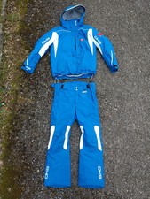 Tuta da sci DKB blu bianco