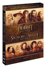 6 Dvd LO HOBBIT TRILOGIA +IL