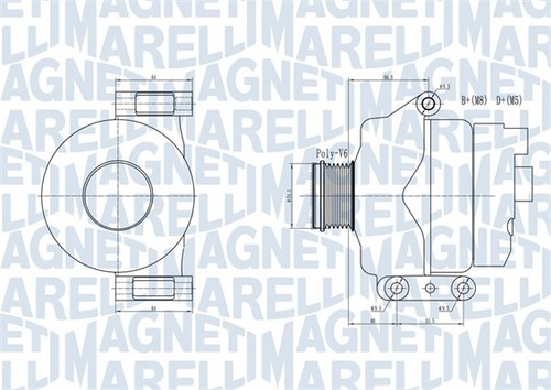 Alternatore 063731934010