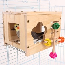 Casetta per uccelli da gabbia