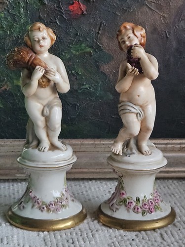 Putti capodimonte coppia - capodimonte,