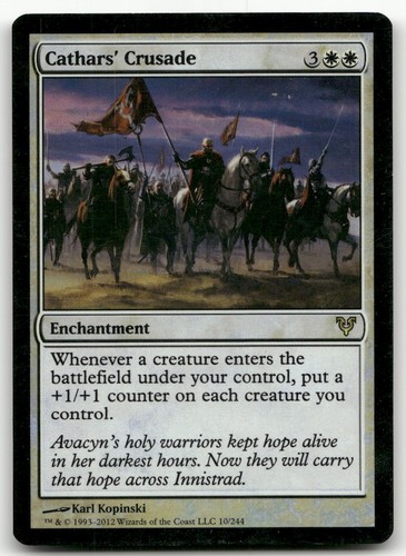 Cathars crusade 10 - crusade, (foil)
