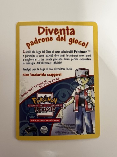 Carta pokémon padrone del - –,
