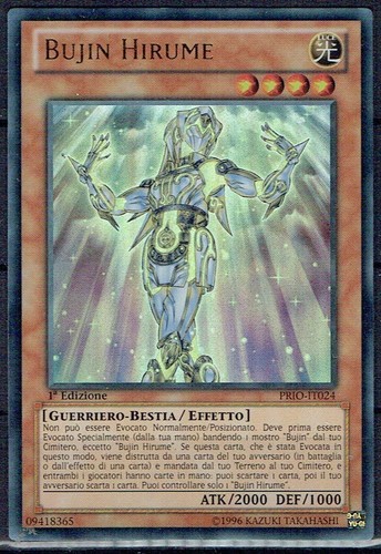 Carta prio bujin - yu-gi-ho,