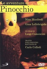 Dvd LE AVVENTURE DI PINOCCHIO Comencini Nino Manfredi Gina Lollobrigida nuovo