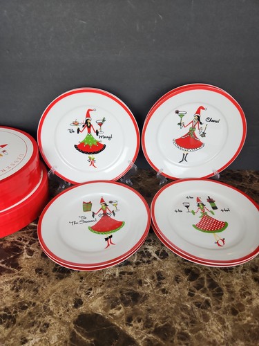 Set piatti dessert natalizi - 8,