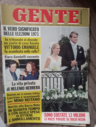 Gente 1971 mino - n.,