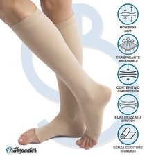 BEMAN 422A - GAMBALETTI MEDICALI COMPRESSIONE GRADUATA - CLASSE III KL.3 - NUDO