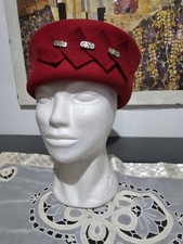 Cappello donna in feltro di lana mod. russo SCONTO 52% FEDERICI moda Firenze