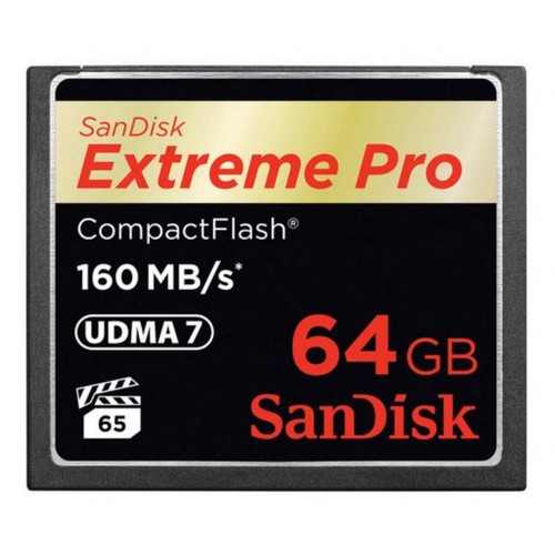 Sandisk 64gb extreme pro - sandisk, cf