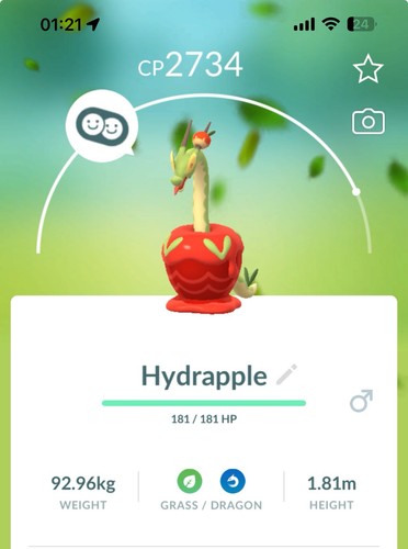 Hydrapple pokemon gen8 lv30 - pokemon,