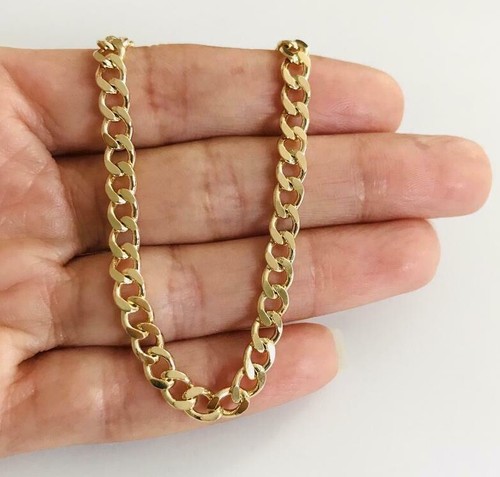 Cavigliera cubana piena oro - piena, d'oro