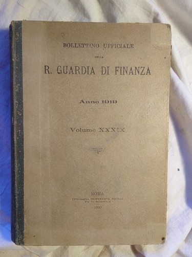 Volume bollettino - :,