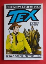 Tex Albo Speciale 29 L'orda del tramonto "Corrado Roi" Texone Bonelli 2014