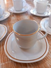 Set 6 Tazze VINCIANA by Tognana Deliziose e Vintage Rilievi Oro Zecchino