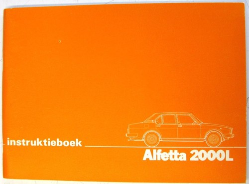Alfa romeo alfetta 2000l nov - alfa,