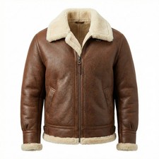 Giubbotto Uomo Pelle Shearling