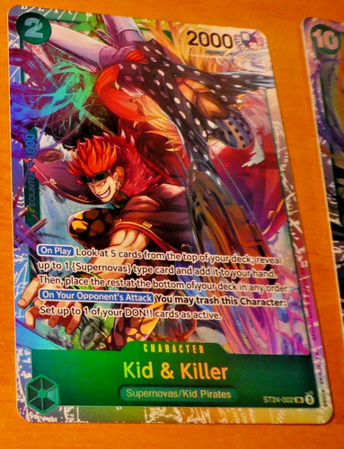 One piece english card - piece,