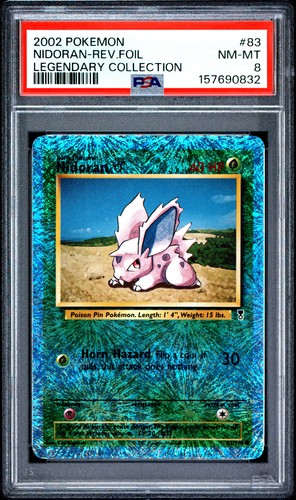Psa nidoran reverse holo 83 - 8,