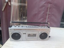 Vintage CGM Stereo mini cassette recorder Boombox Ghetto Blaster