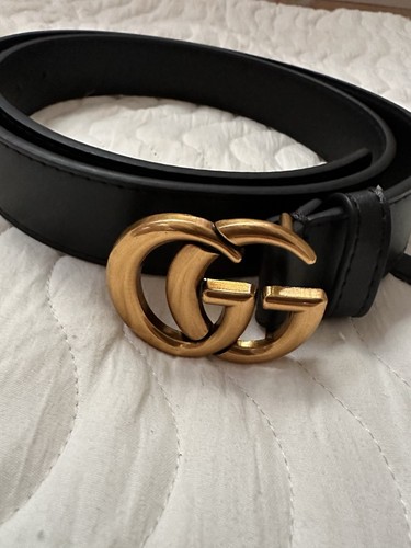 Gucci cintura nera moda - , oro