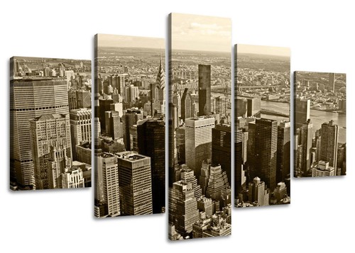 Quadro tela 160x80 5pz new - quadro,