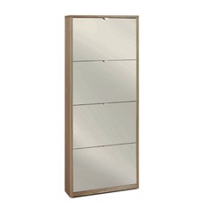 Armadio scarpiera slim noce