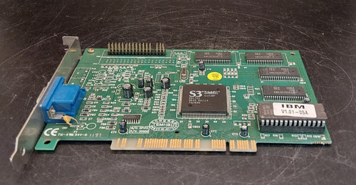 Scheda grafica vintage - ibm, s3