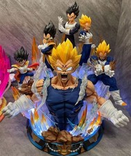 Statua statuina in resina LED SHK DragonBall Z Lifetime Vegeta