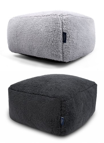 Pouf poggiapiedi quadrato - , in