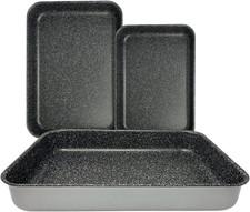 -Set 3 Teglie Forno