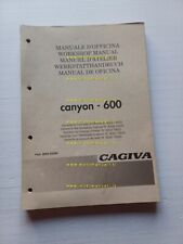 CAGIVA Canyon 600 1995-96 manuale officina AGGIORNAMENTO originale