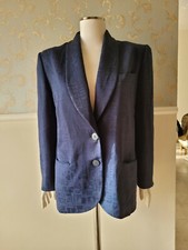 GIACCA Blazer blu in misto