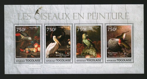 Foglio francobolli togo - togo, 2013