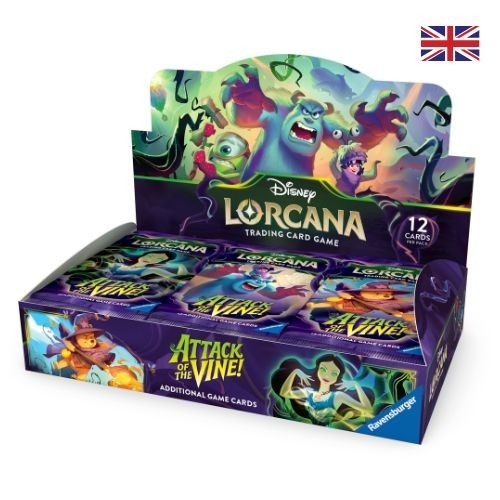 Disney lorcana tcg booster - lorcana, box
