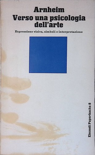 Verso ina psicologia dell'arte