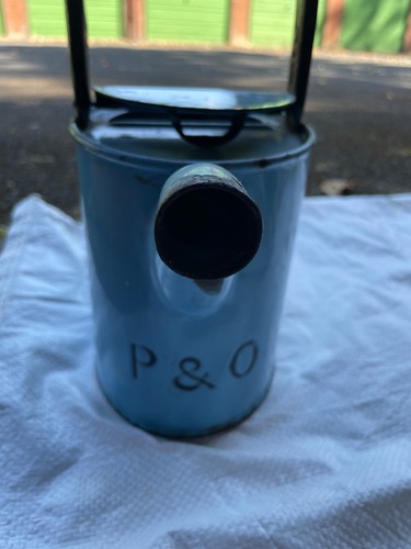 Rare vintage ship enamel - p&o,